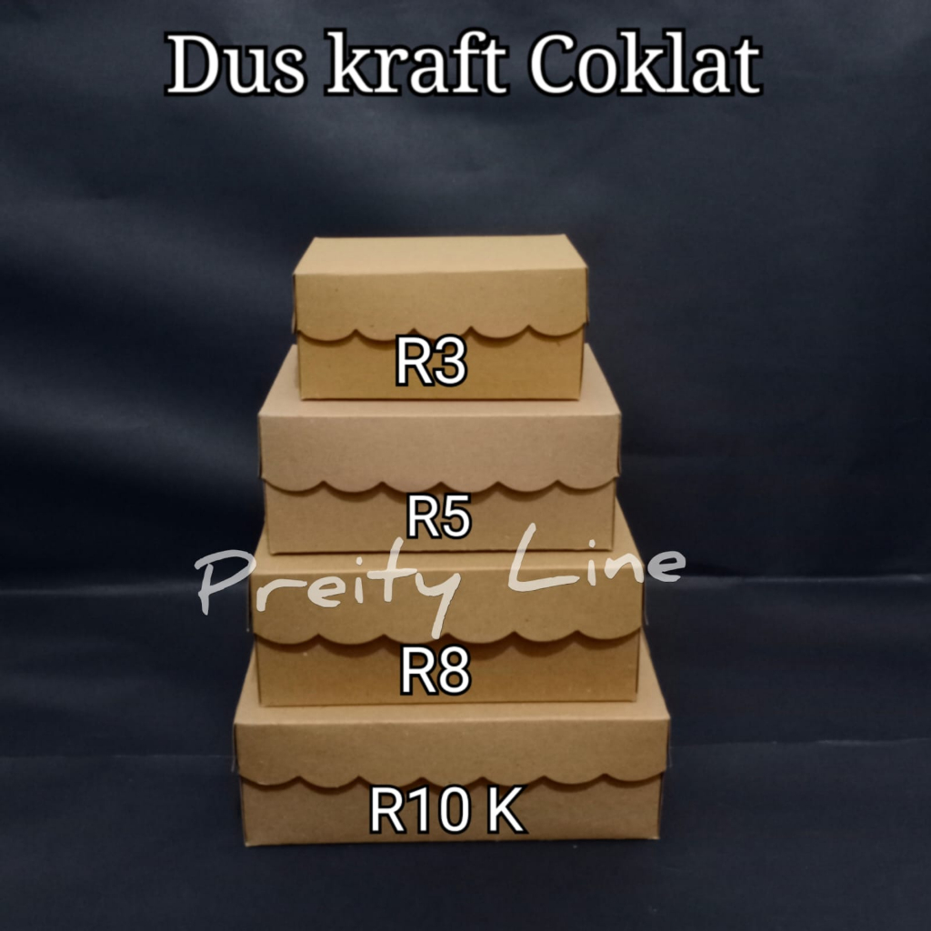 

Dus Snack KRAFT - Box Kue Makanan/Snack [ECERAN]