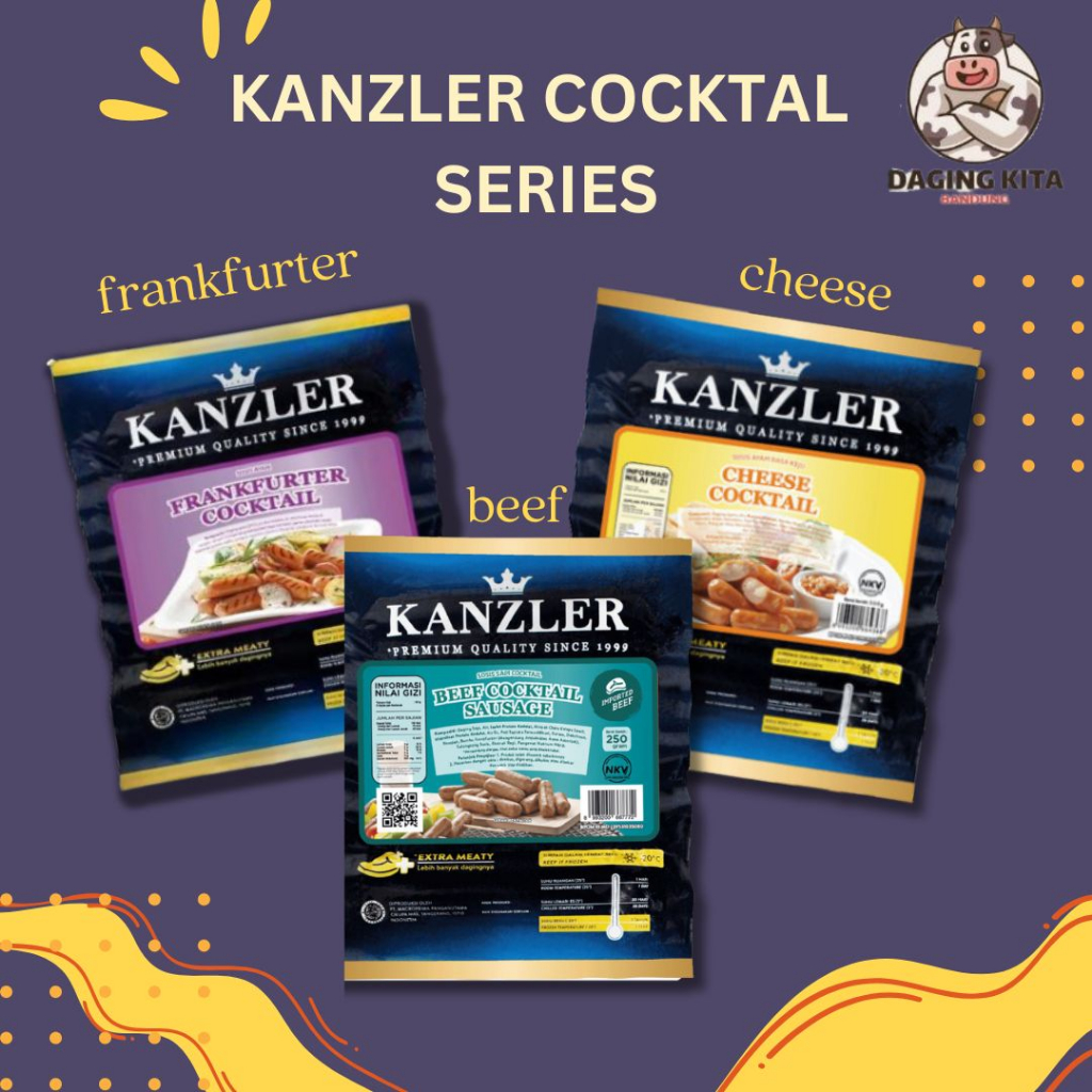 

KANZLER COCKTAIL SERIES (BEEF COCKTAIL / CHEESE COCKTAIL / FRANKFURTER COCKTAIL)