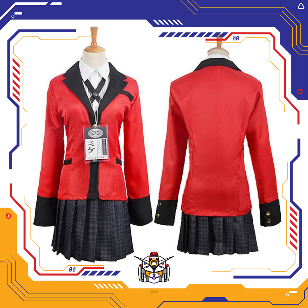 kakegurui cosplay yumeko mary kirai runa Ready stock anime