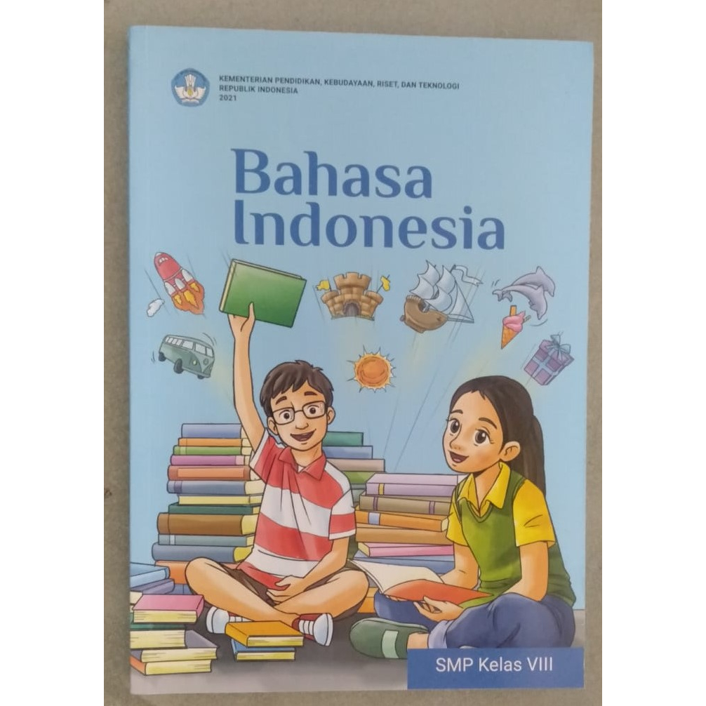 

Buku Paket Kurikulum Merdeka (KEMENDIKBUD) Bahasa Indonesia untuk Siswa kelas 8 SMP/Mts Semester 1&2