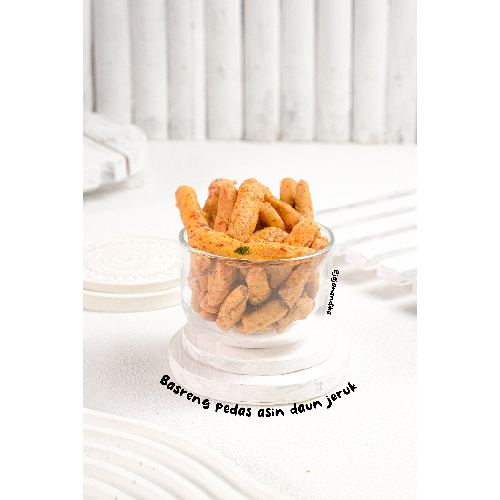 

Basreng Pedas Asin Daun Jeruk - 500 Gram