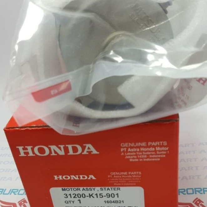 Dinamo Starter Honda Old Cb 150R Cb150R Lama-K15 Tahun 2012 - 2015  Mitsuba