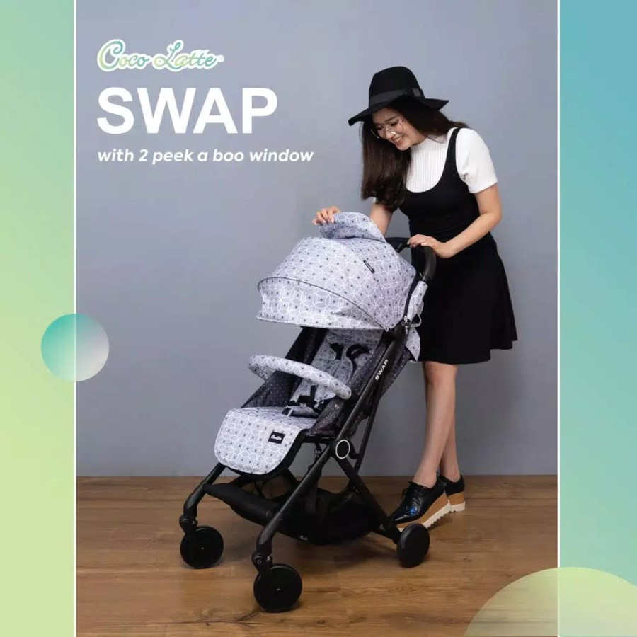 Stroller Cocolatte CL 5790 Swap / Kereta Dorong Bayi