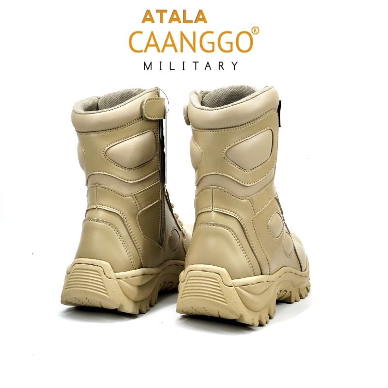 Caanggo - Sepatu pdl tactical boots safety cream C-4TL