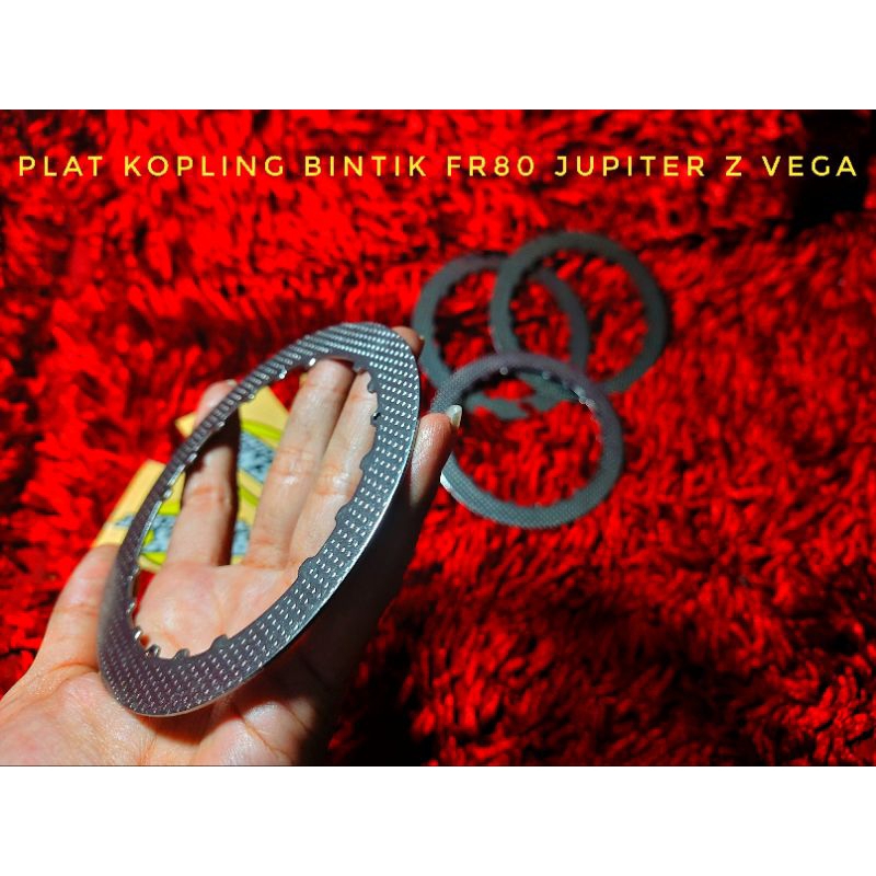 PLAT KOPLING BINTIK PLAT GESEK FR80 JUPITER Z VEGA CRYPTON - BOYRENK  RACING