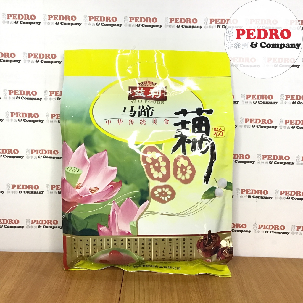 

Yi li foods water chestnut lotus root starch drink 560 gram - minuman