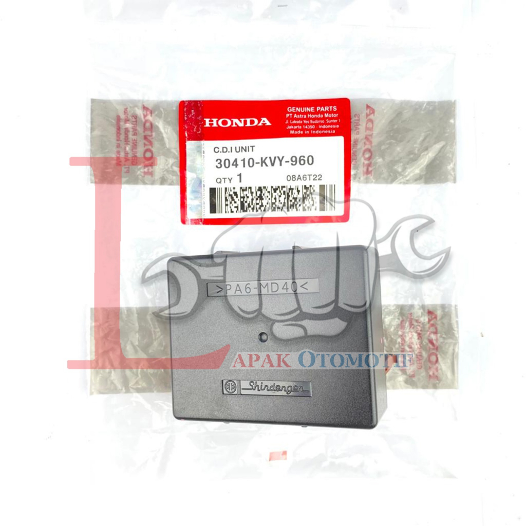 -LOI- CDI UNIT HONDA BEAT KARBU, SCOOPY KARBU, SPACY KARBU KVY GARANSI 2BULAN