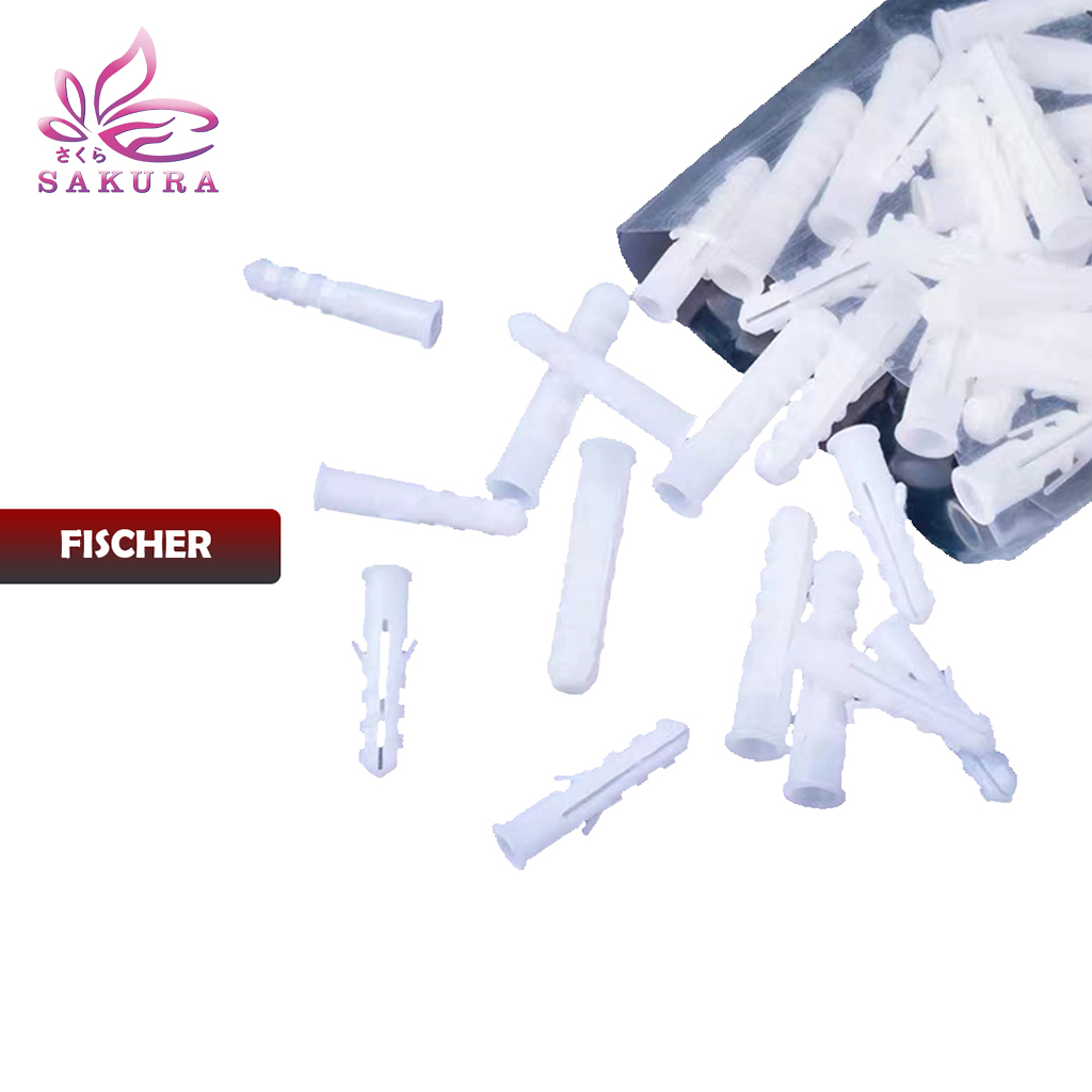 Paku Fischer Dinding Tembok Ficher Toogle Viser ISI 25 pcs - SOSOYO