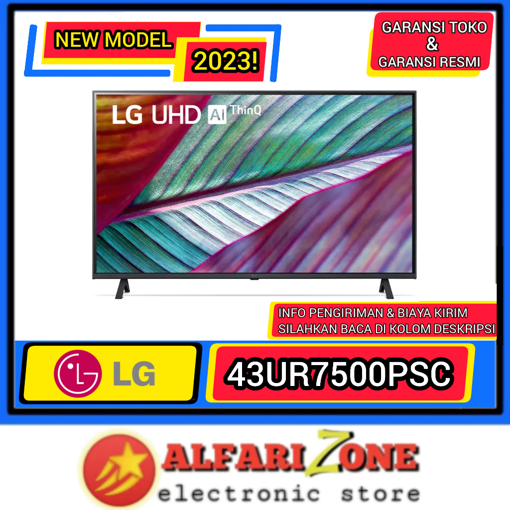 LG 43UR7500PSC Smart tv LG 43 inch 4K 43UR7500 43UR75 TV 43 "