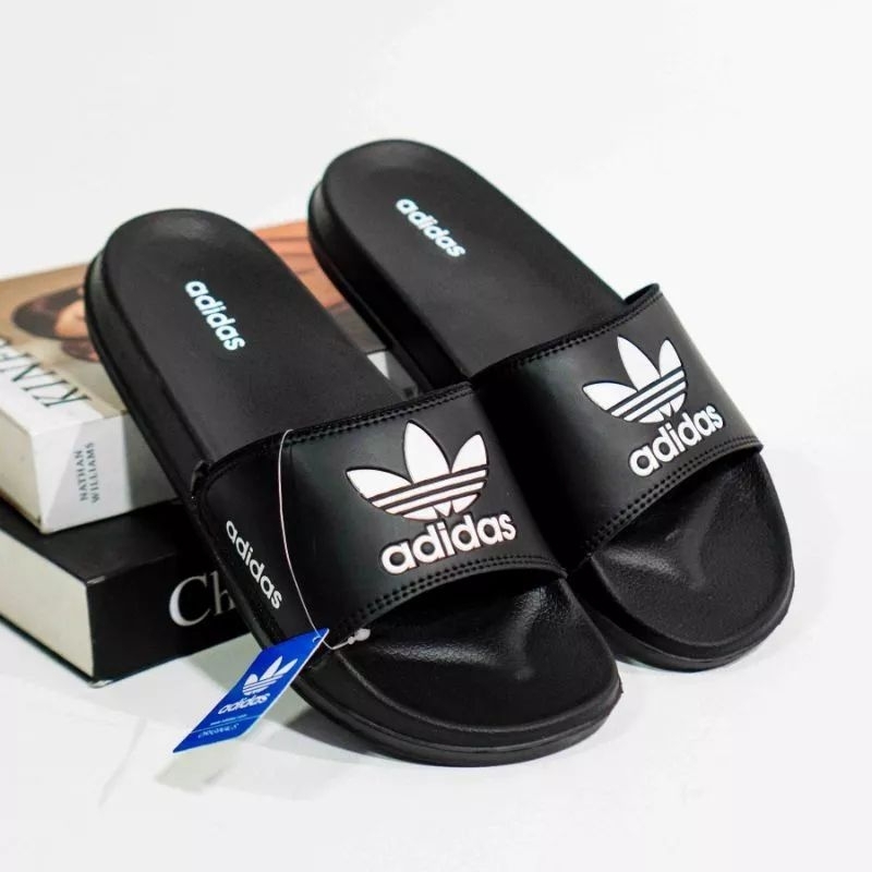 ADIDAS - Sendal Slop / Sandal Slop / slip on grade ori pria dan wanita model terbaru size 39-43