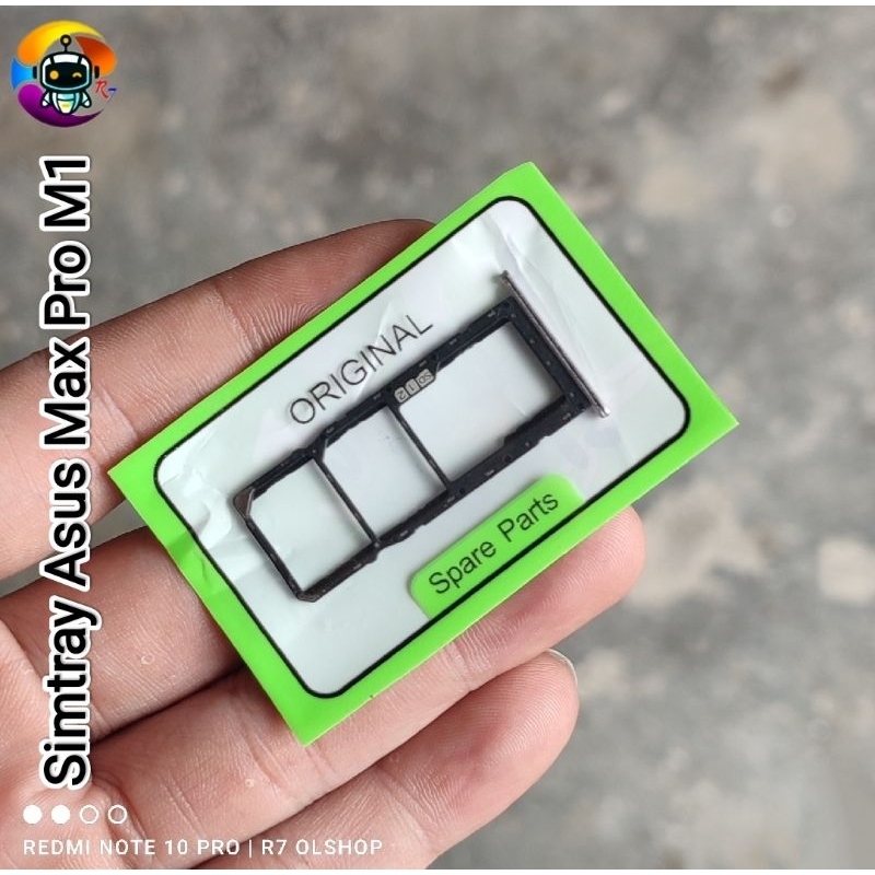Simtray Asus Zenfone Max Pro M1 ZB601KL Sim Tray Ori