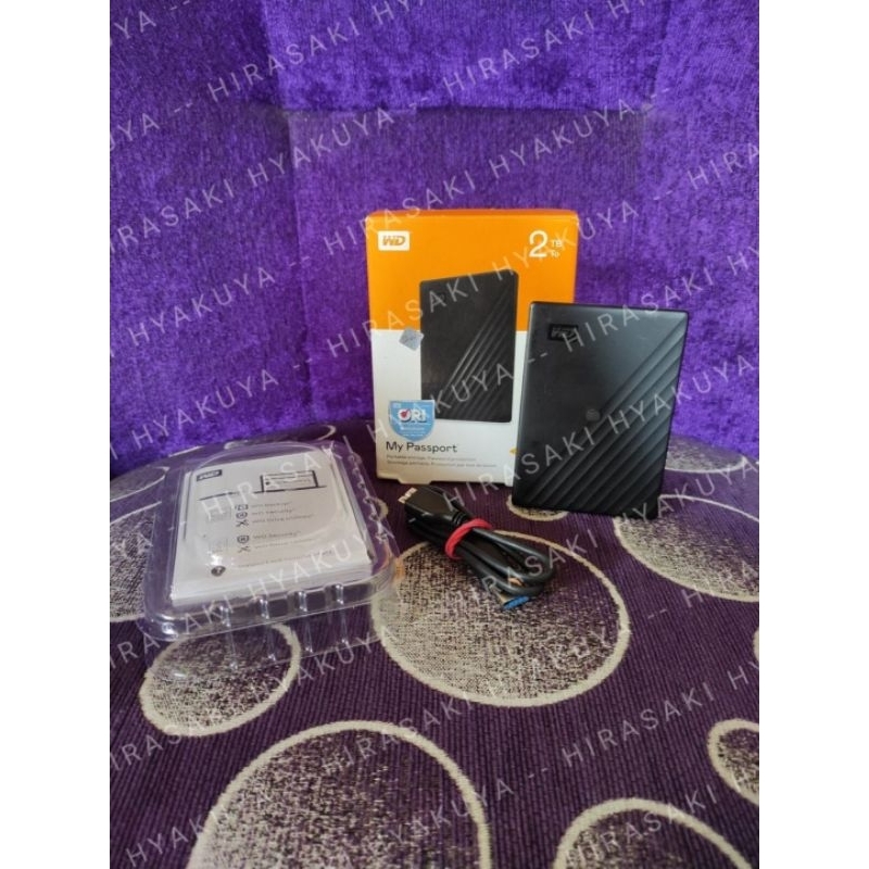 HARDISK EXTERNAL WD 2TB SECOND