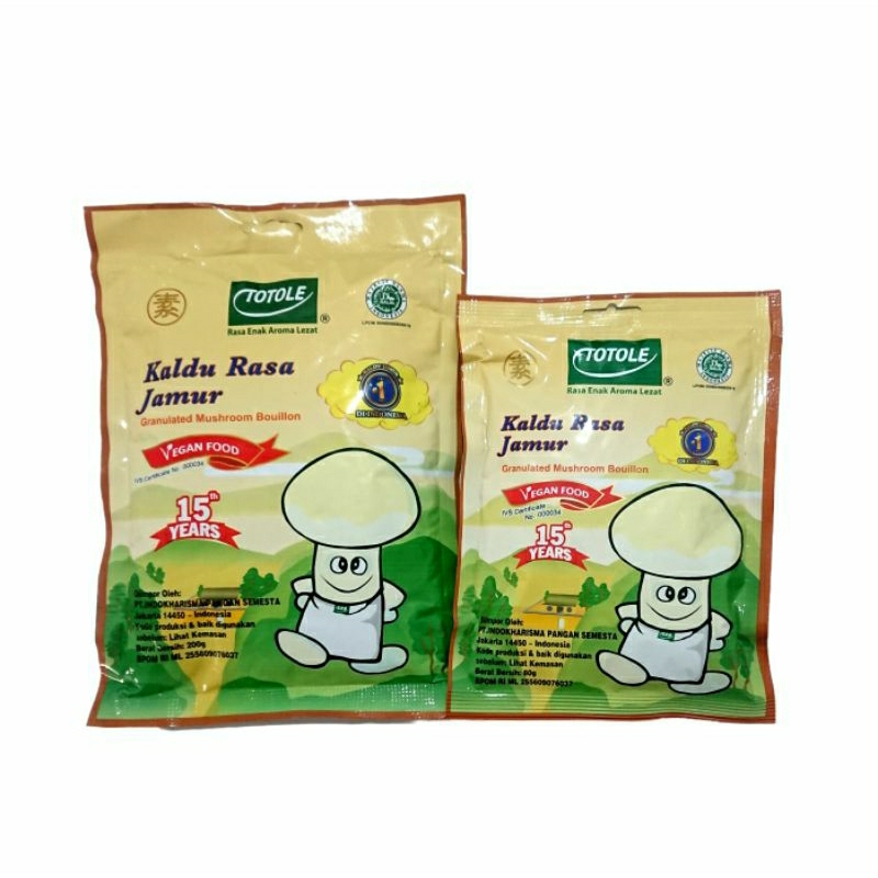 

Totole Kaldu Rasa Jamur 80gr, 200gr