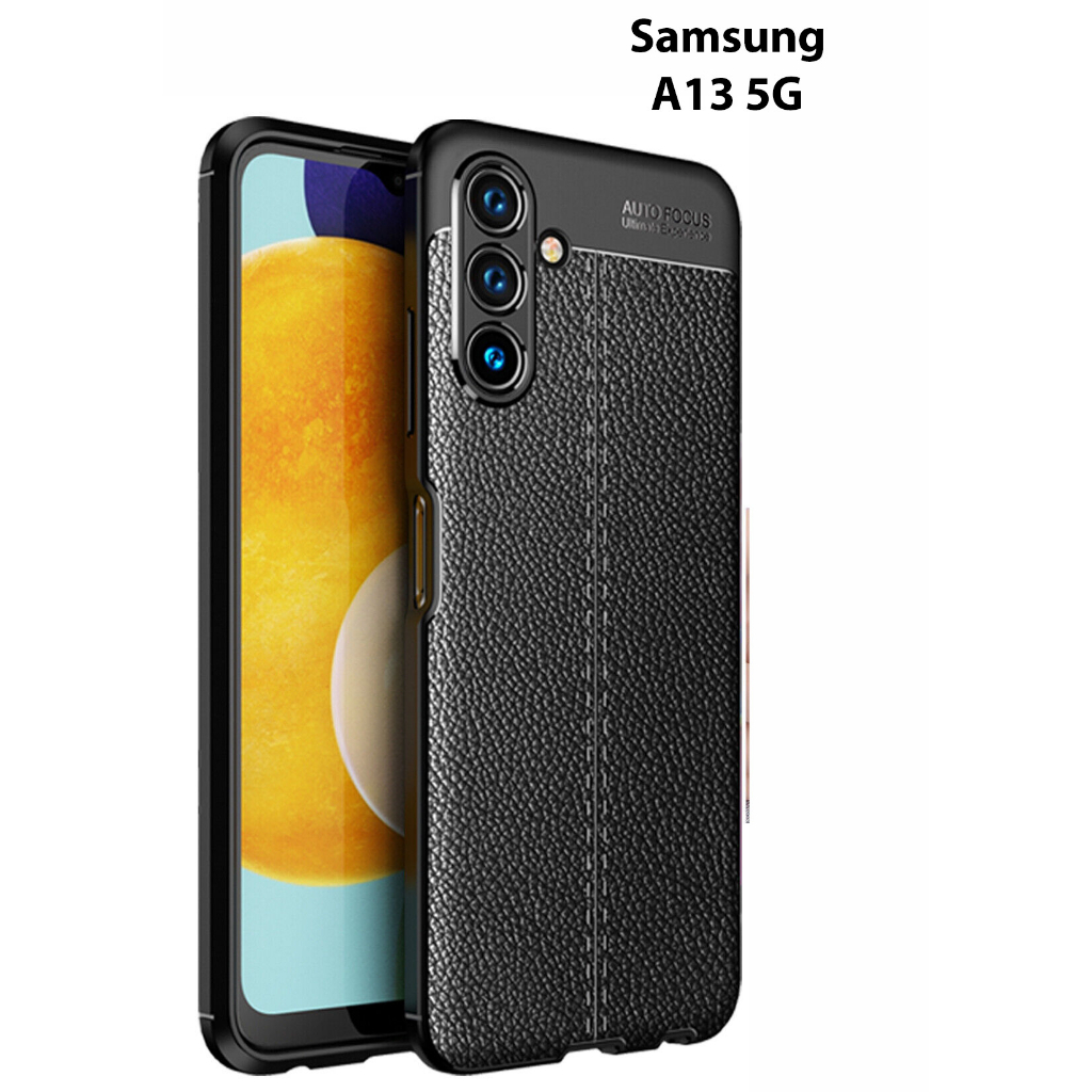 Case Auto Focus Samsung Galaxy A13 5G Leather Experience SoftCase Slim Ultimate / Casing Kulit