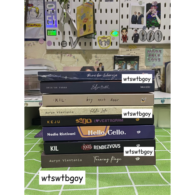 NOVEL PRELOVED NCT AU YUTA HENDERY HAECHAN DOYOUNG