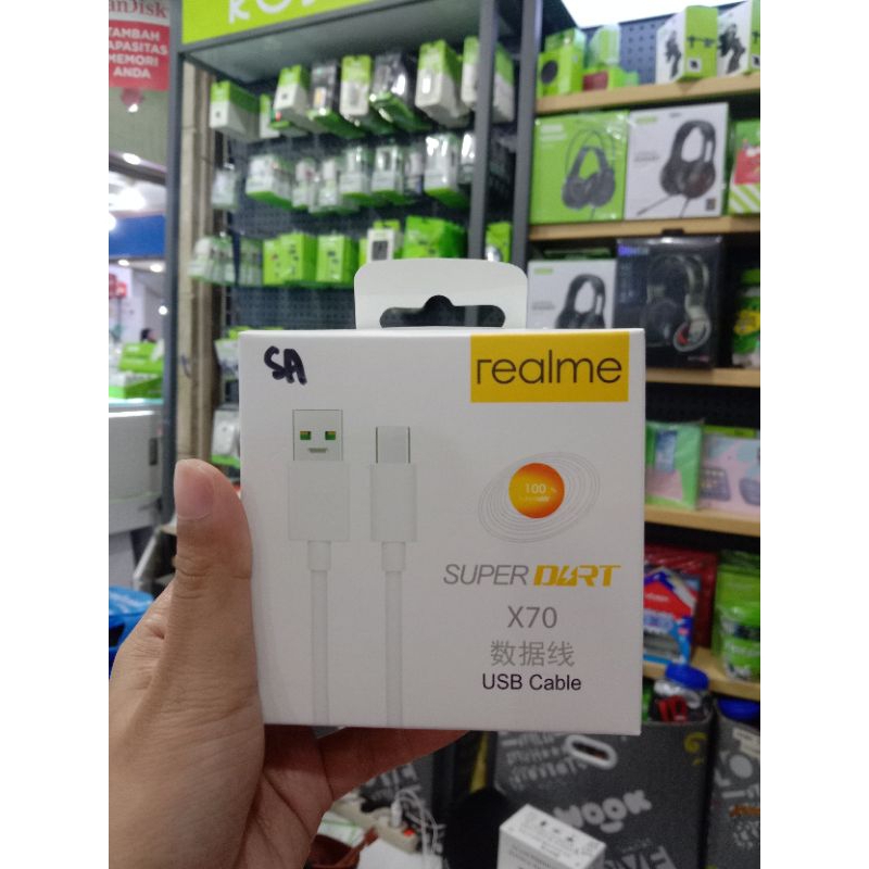 KABEL CHARGER REALME TYPE-C ORIGINAL