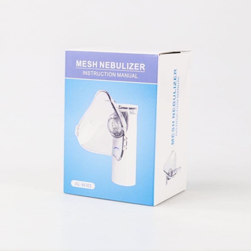 NEBULIZER MESH MINI INHALER ALAT TERAPI PERNAFASAN UAP THERAPY BRONKITIS ASMA MESH KECIL PUTIH