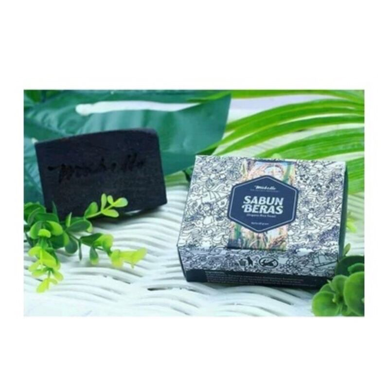 MABELLO SABUN BERAS HITAM SABUN BERAS TEMULAWAK BERAS DAUN KELOR