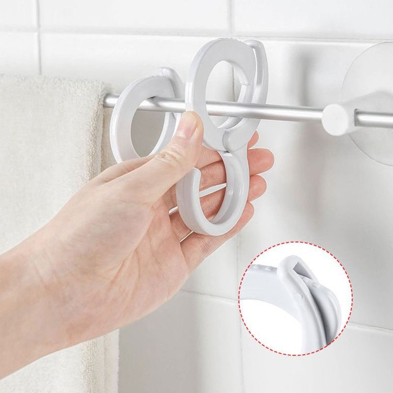 MJ88 Pengait Serbaguna /Portable Hook /Hanger Multifunction /Gantungan Kunci /Tas /Multifungsi Bentuk S  /Gantungan Serbaguna Kait Pengait Tas Dapur Rak Pengering Jemuran / Gantungan Baju Super Murah