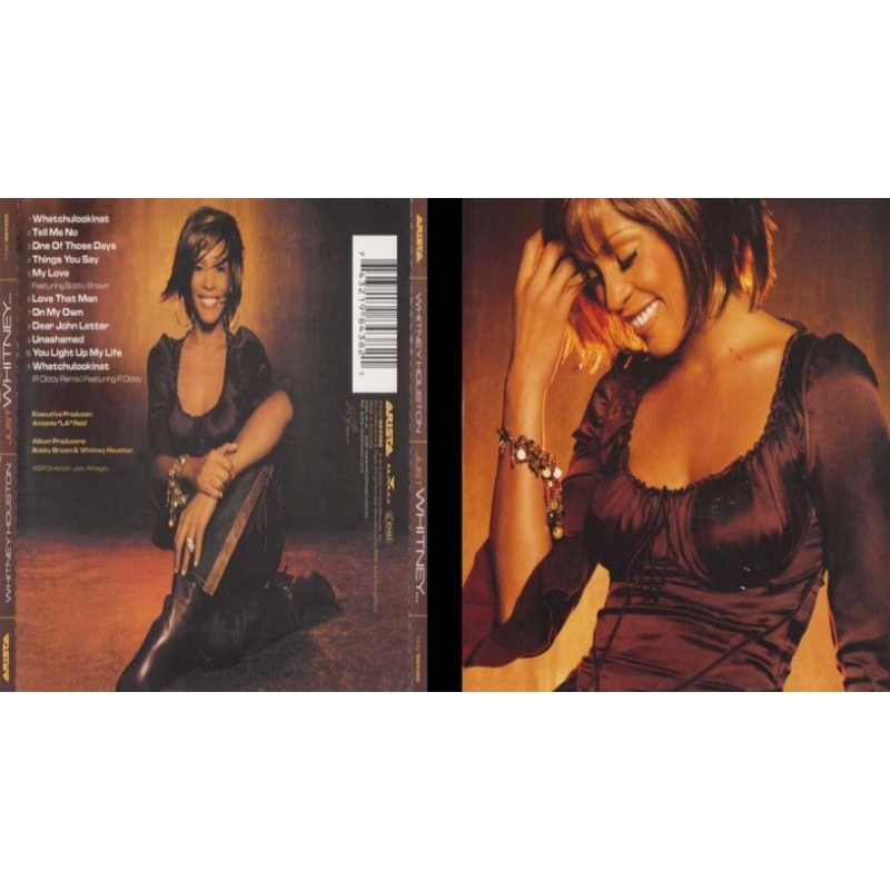 kaset whitney houston cd album just whitney 2002