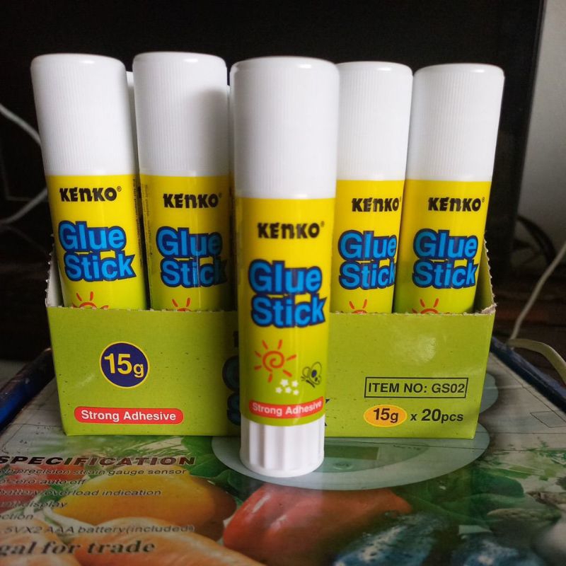 

Lem Kertas Glue Stick Stik Kenko 15 gr