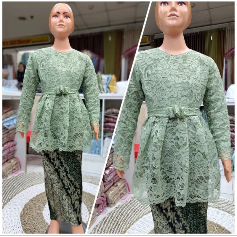 Set kebaya brokat anak pesta//set kebaya anak modern//dress pesta anak modern//kebaya wisuda anak//kebaya couple anak cowok cwek//set kebaya anak sage gren//kemeja batik anak//baju kebaya ank perempuan