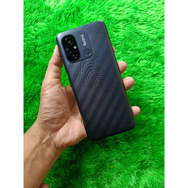 Handphone Hp second Bekas. Redmi 12c LIKE NEW UNIT ONLY