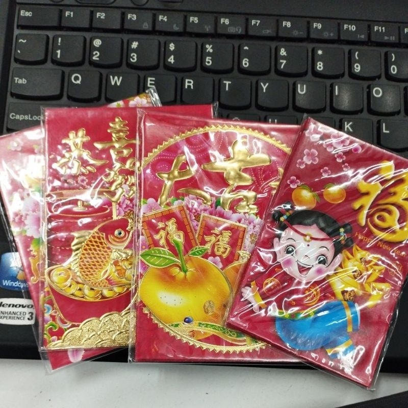 Angpao Imlek Lucu isi 6 Lembar