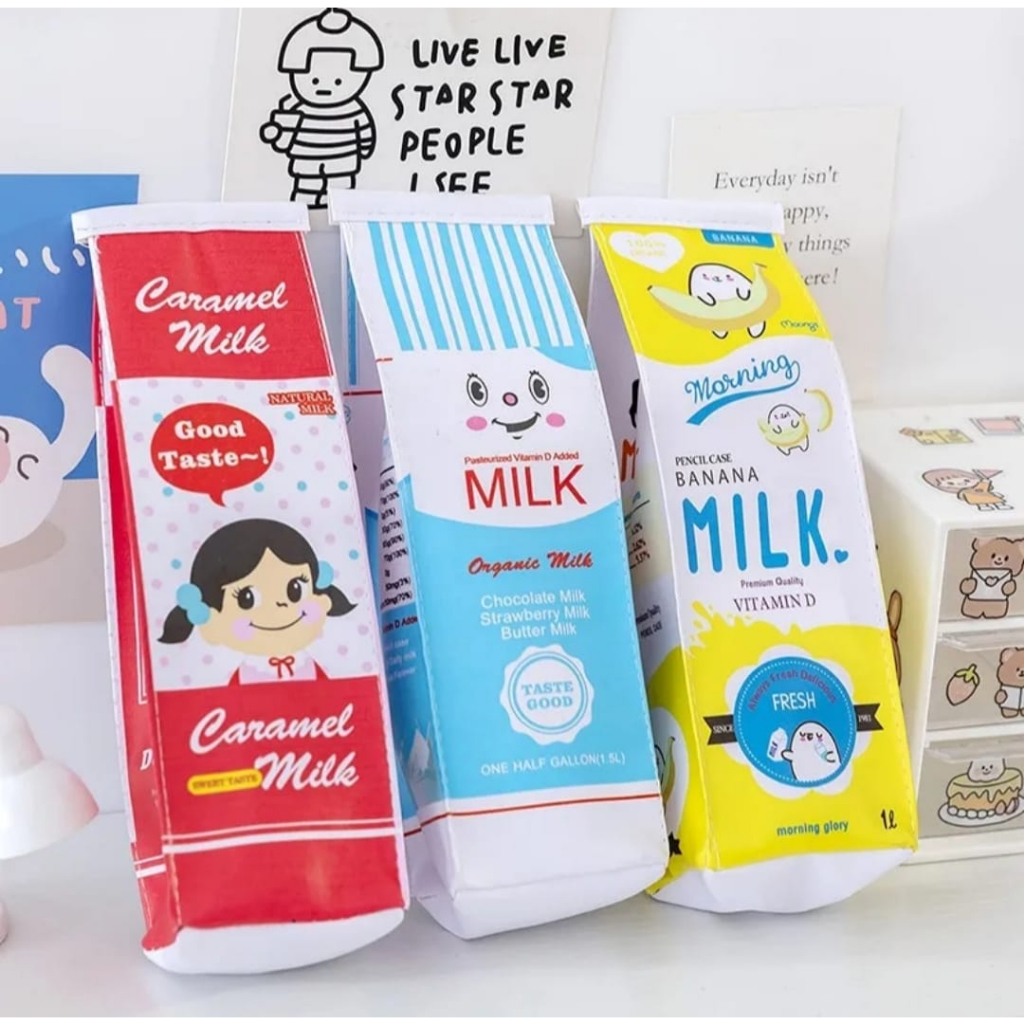 

TEMPAT PENSIL SUSU KOTAK PENSIL MILK LUCU BENTUK MILK/PENSIL CASE/ KOTAK PENSIL BENTUK SUSU VIRAL
