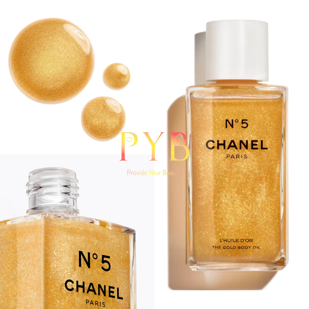 Ch*nel N5/N°5 GOLD BODY OIL
