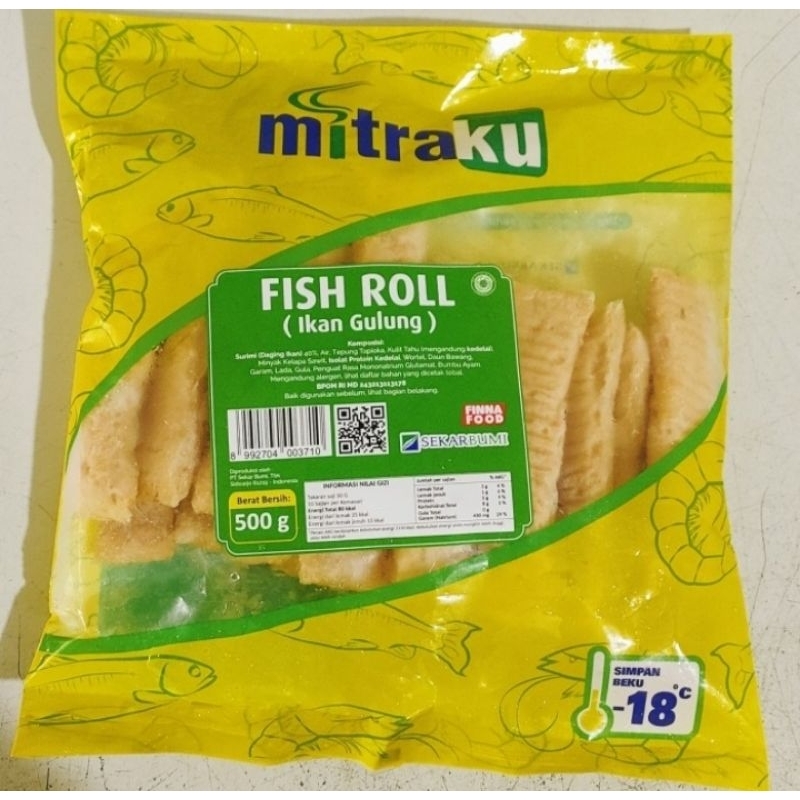 

Fish roll mitraku 500gr