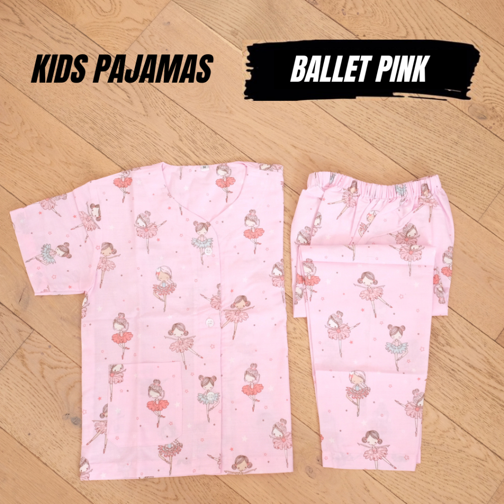 PIYAMA ANAK PEREMPUAN 1-9 TAHUN / BALITA BATITA SD / BAJU TIDUR KATUN GIRL CEWE KARTUN MOTIF LUCU / KIDS PAJAMAS