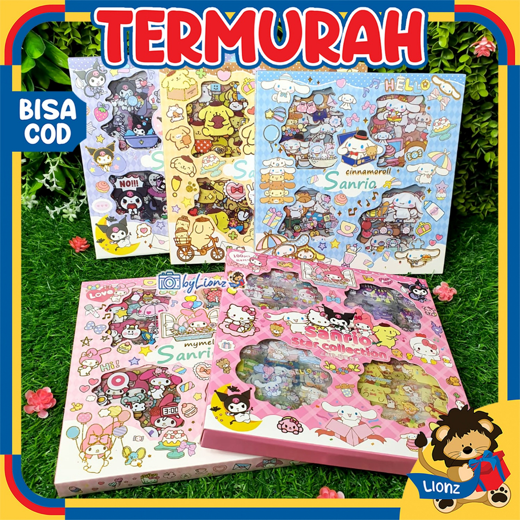 Stiker Premium Sanrio Series Waterproof