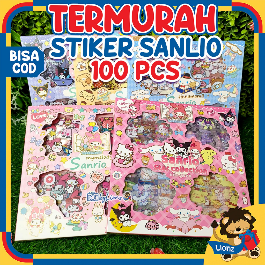 Stiker Premium Sanrio Series Waterproof