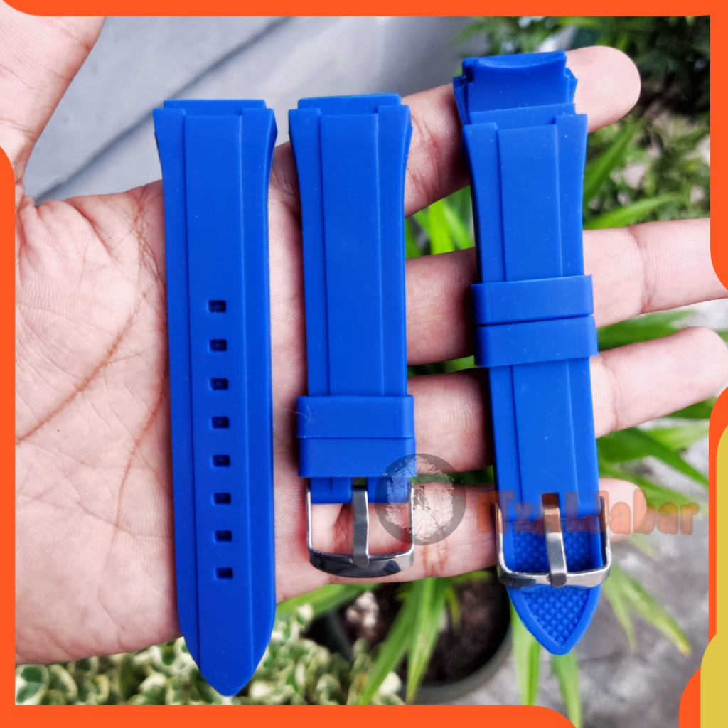 Tali jam tangan Guess W1053L rubber strap karet W1053L W-1053L