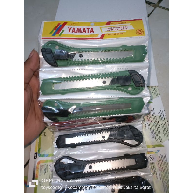 

12pcs pisau cutter renceng