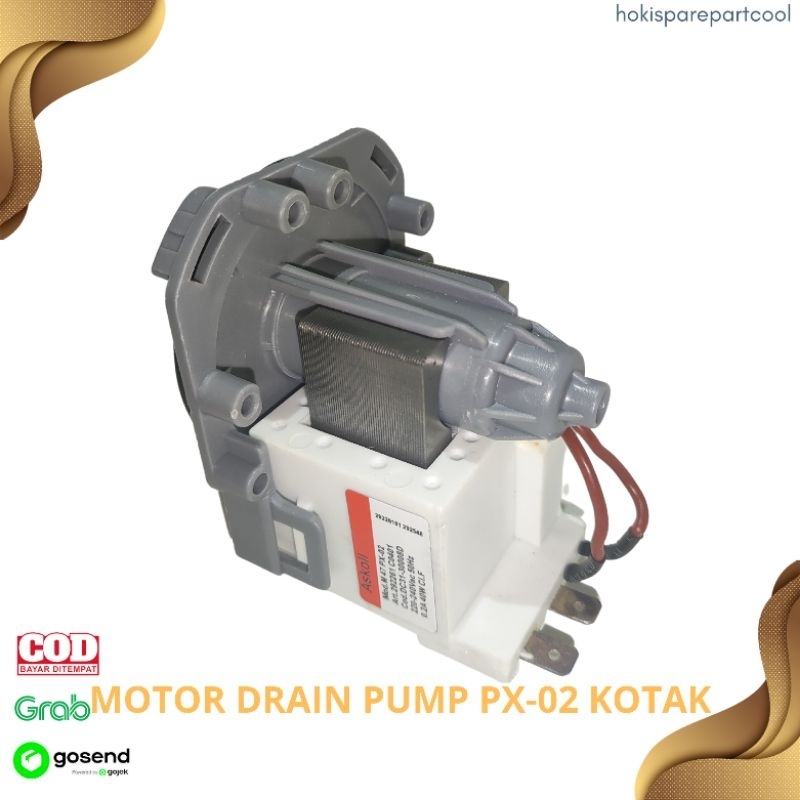 MOTOR DRAIN PUMP MESIN CUCI PUTAR DRAIN PUMP FRONT LOADING ASKOLL