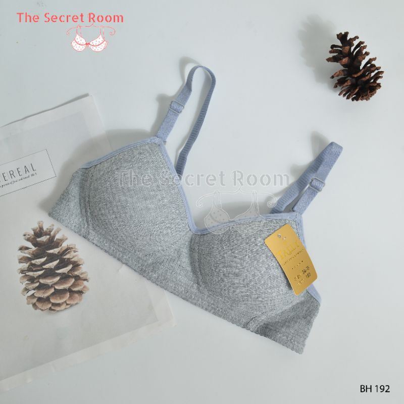 TALLY BRA BH 192 I CUP A I TANPA KAWAT I BUSA TIPIS I KAIT 3 I SIZE 34 - 38