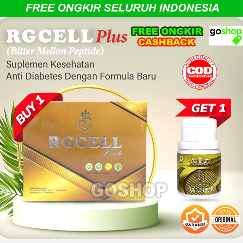 RG Cell Plus 100% Peptide Suplemen Kesehatan Anti Diabetes