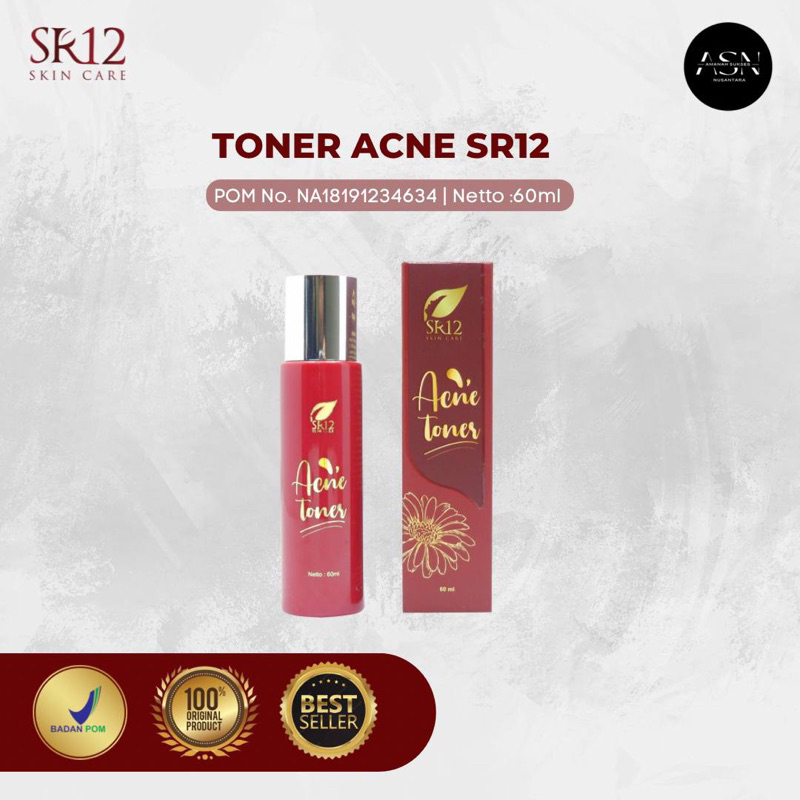 TONER ACNE SR12 DEBS BJM / ATASI JERAWAT / MENCEGAH TUMBUHNYA JERAWAT