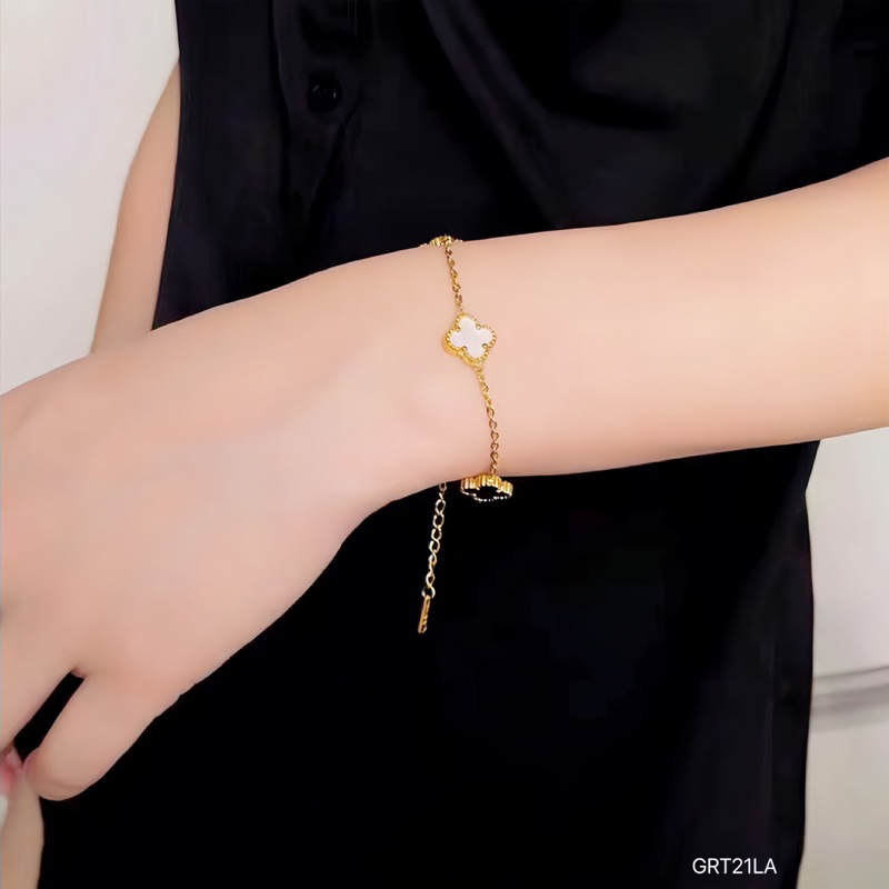 Gelang Tangan Titanium Clover GRT22-29-41LN