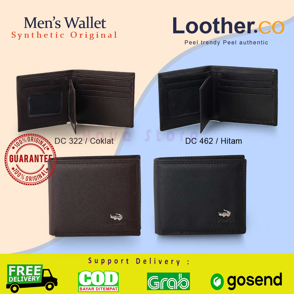 Dompet Lipat Pria Keren / Dompet Kulit Original Murah / Dompet Kulit Cowok Dompet Lipat / Dompet Pri