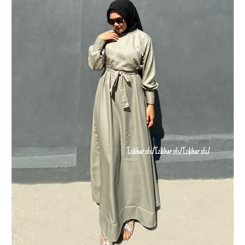 Clara Dress -  dress gamis modern / dress polos modern kondangan / dress model terbaru 2023 / dress modern kekinian / dress model korea / dress model terbaru / dress model belanda / dress modis / dress modern kondangan / dress remaja kekinian