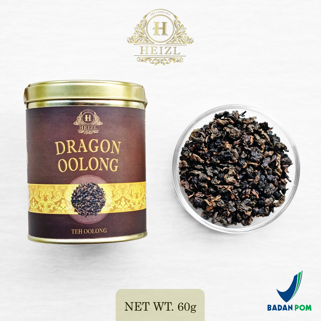 

HEIZL Dragon Oolong Tea Teh Taiwanese Medium Roasted Oolong Premium Organic