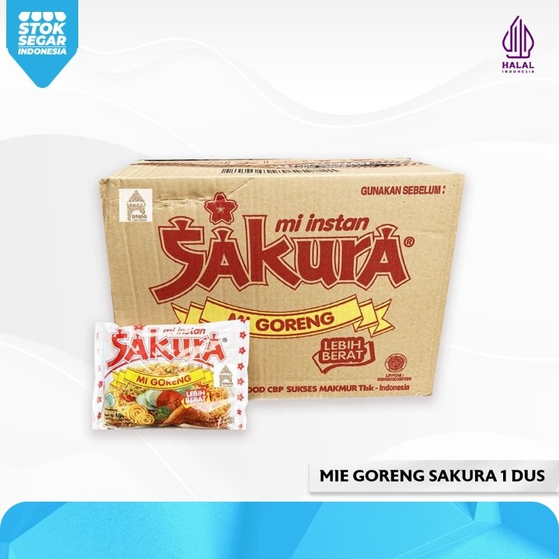 

Mie Instan Mi Goreng Sakura 1 Dus