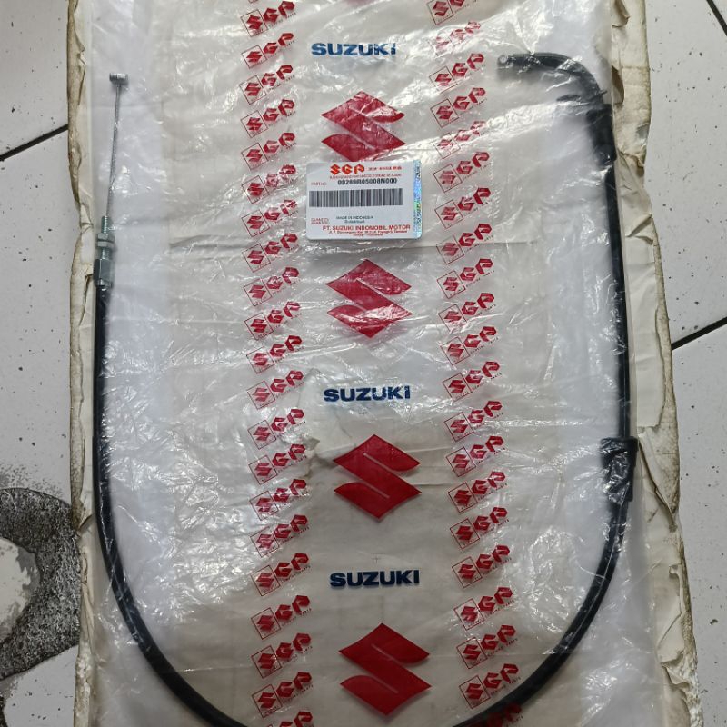KABEL GAS TALI GAS SUZUKI THUNDER 125 YG SUDAH ENGKOLAN ASLI SGP