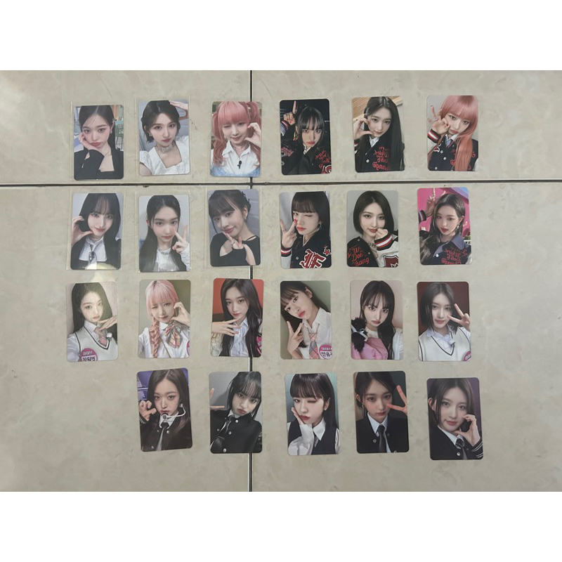 PHOTOCARD PC BENEFIT BENE ALBUM IVE I’VE I AM KITSCH WONYOUNG WONY GAEUL LEESEO REI LIZ YUJIN SOUNDW