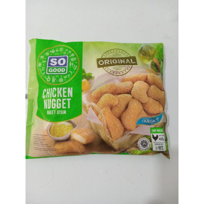 

So Good Chicken Nugget 400 Gr