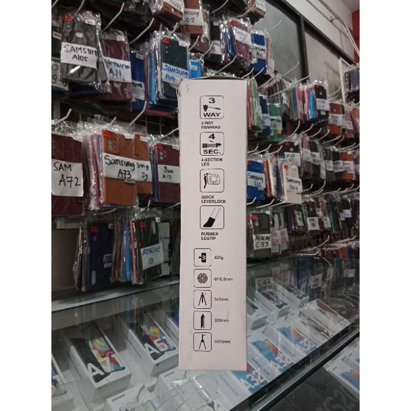 Tripot Black 1Meter Holder Handphone