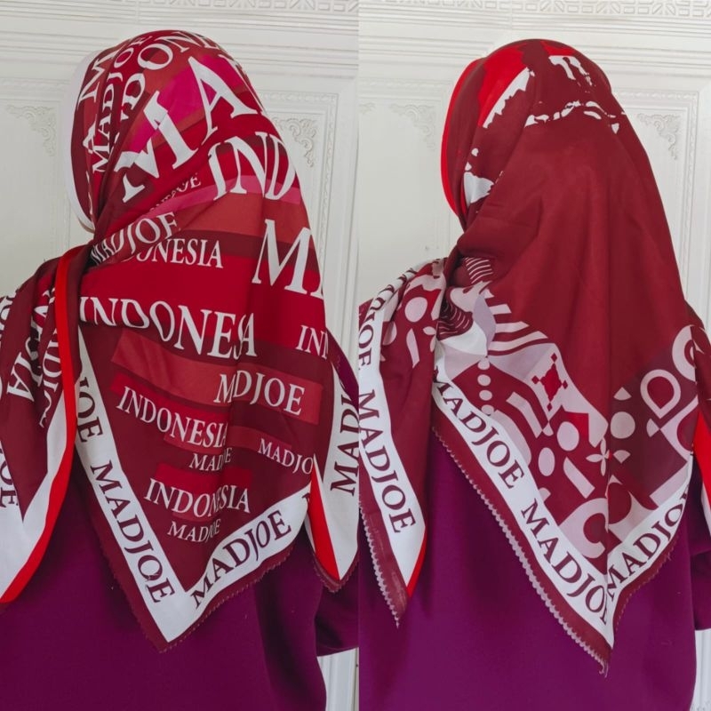 HIJAB MERDEKA/HIJAB MERAH PUTIH/HIJAB 17AN/HIJAB AGUSTUSAN